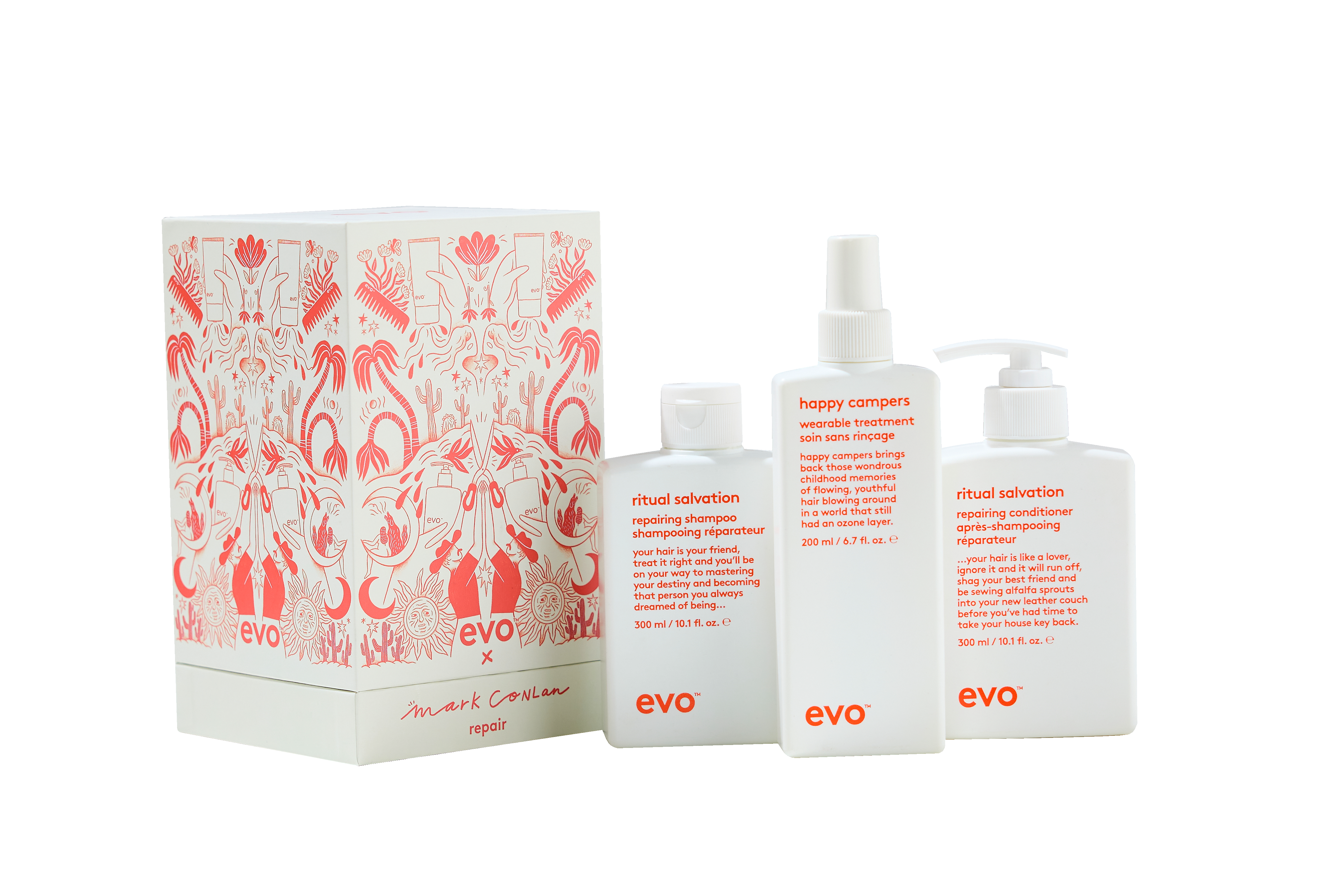 evo helyreállító-erősítő szett - hajápoló csomag