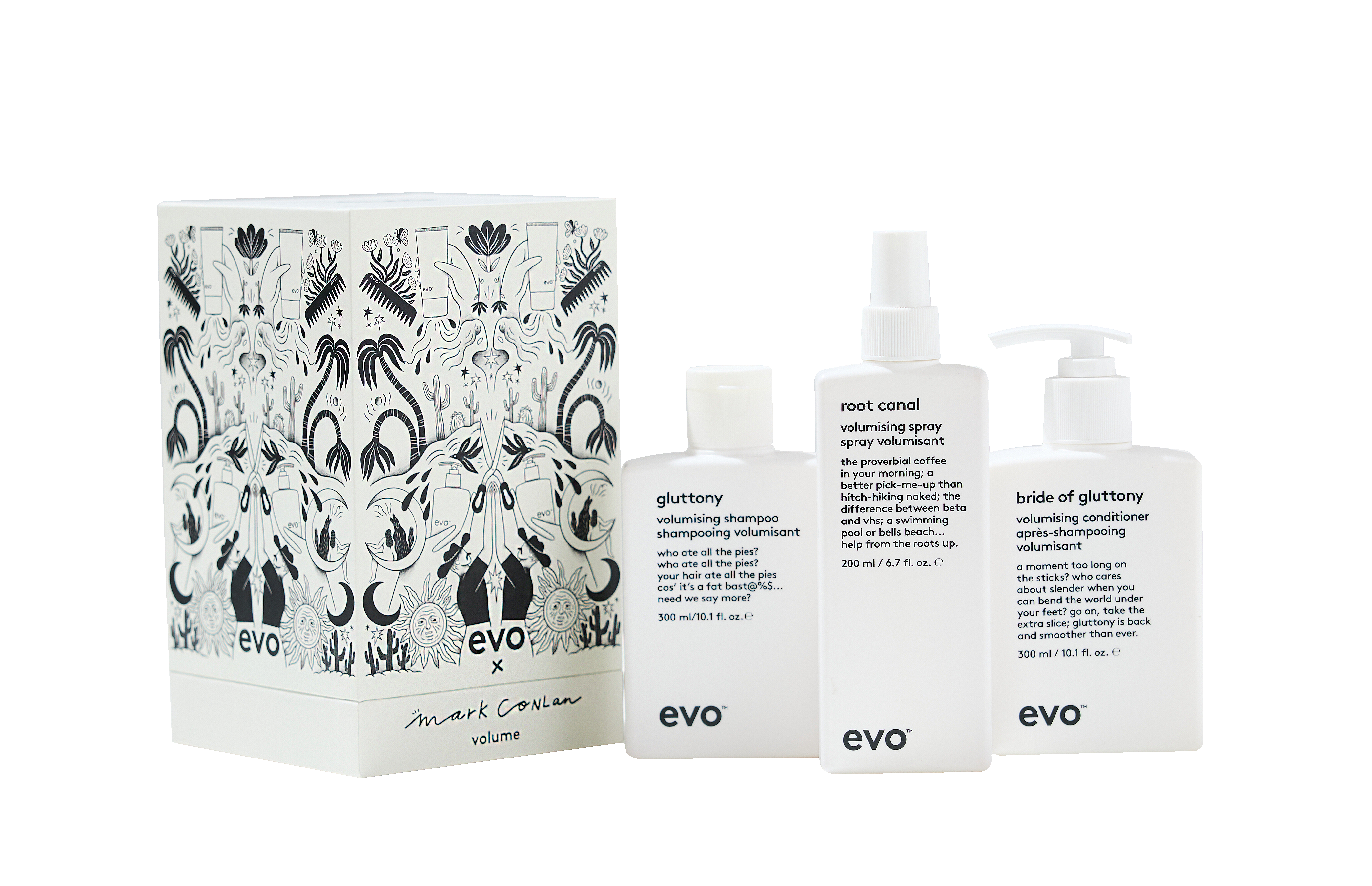 evo tömegnövelő szet - hajápoló csomag